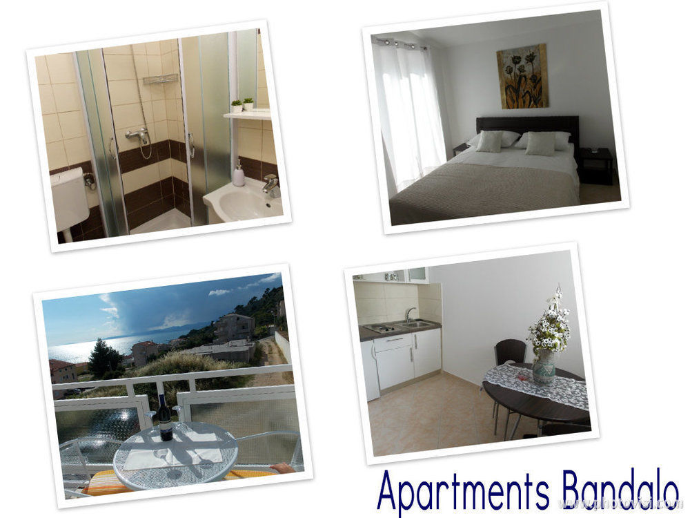 Apartments Bandalo Podstrana Bagian luar foto